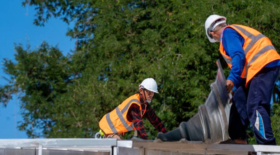 Professional New roof installation in Napavine, WA